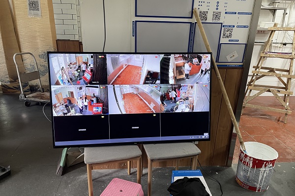 北京陕西味道餐厅海康威视安防监控安装